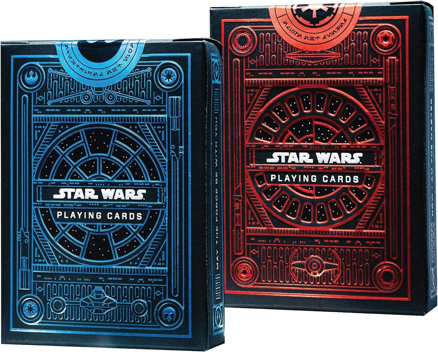 Star Wars Premium Playing Cards 2 Deck Set Light Side Blue Deck Dark Side Red Deck Skywalker Saga Choose a Side