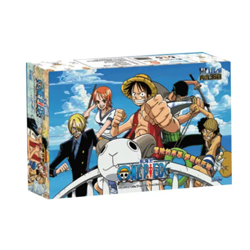 One Piece Japanese Anime Collection Card Cartas Luffy Roronoa Sanji Nami TCG Game Cards 50-210Pcs/Box Children Birthday Gift