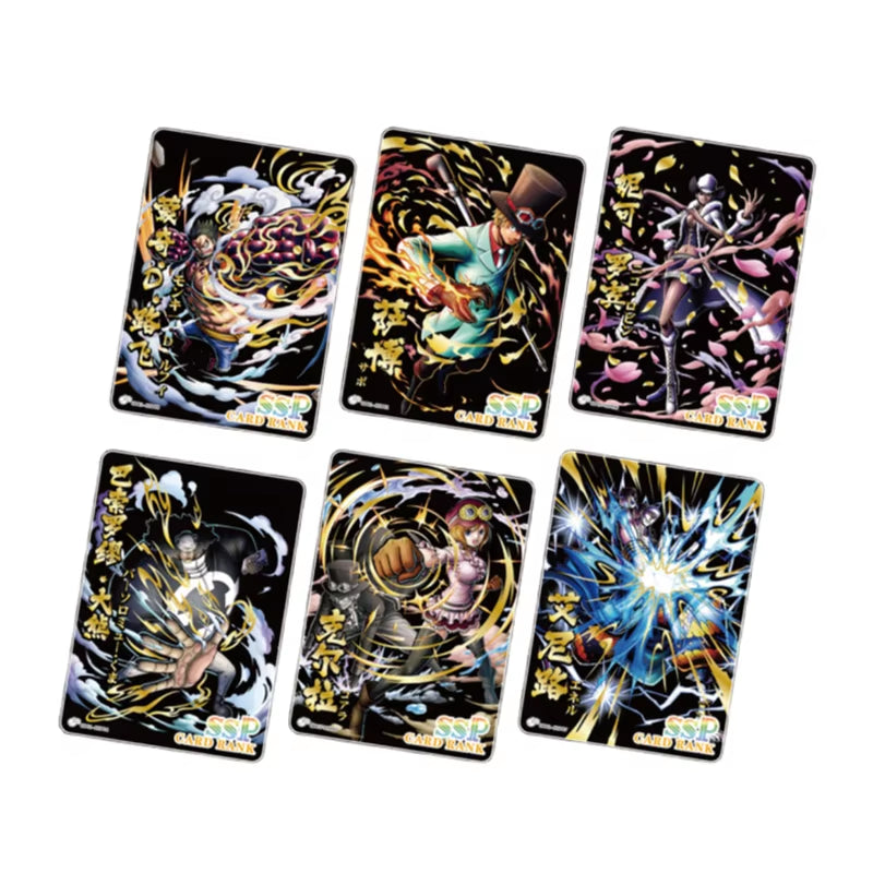 New Anime ONE PIECE Trading Card Game Luffy Zoro Collections Card Hobby Collectibles Cards for Child Gifts Toys