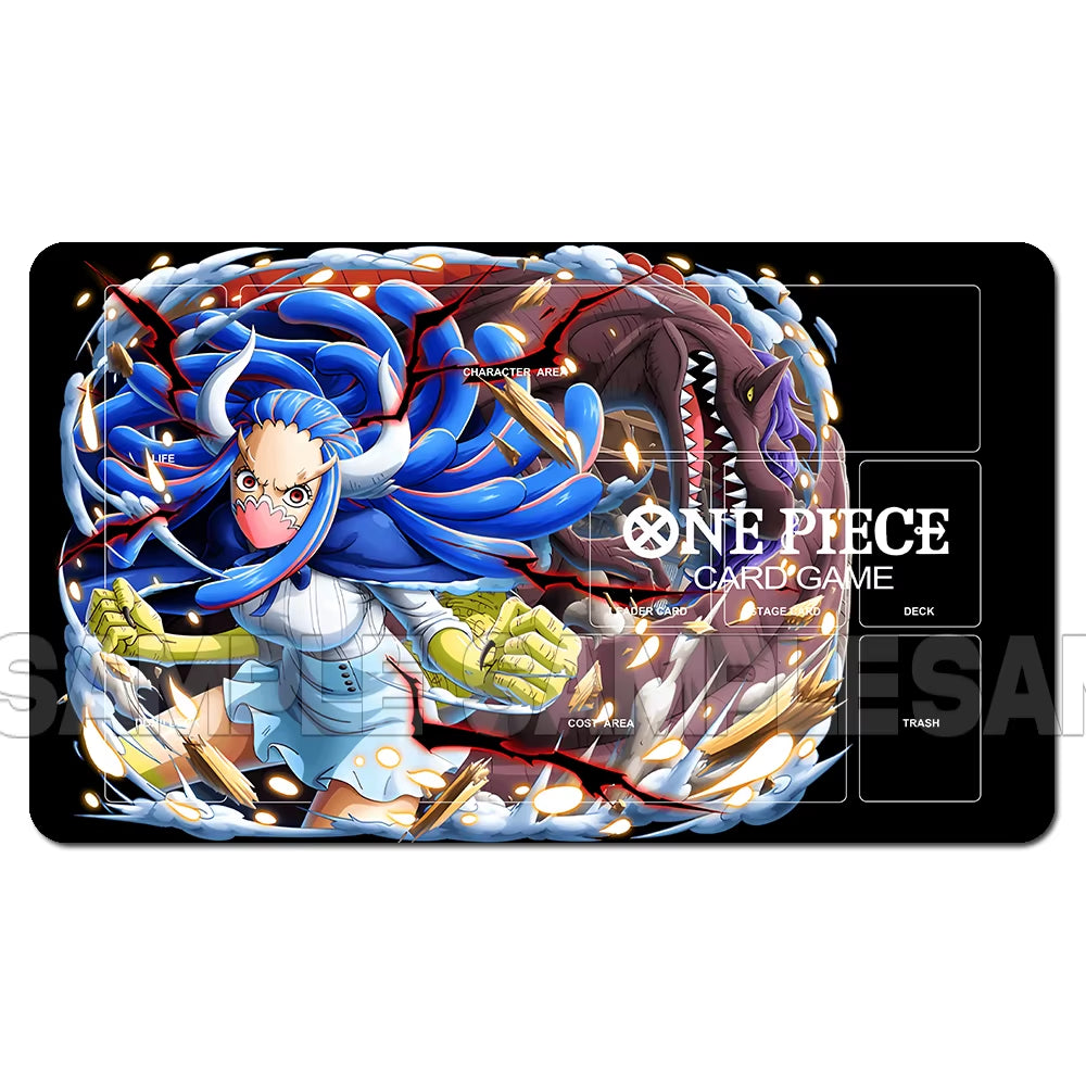 OPCG One Piece Playmat Girls Trading Card Game Mat Dedicated Card Play against Table Mat OP-5