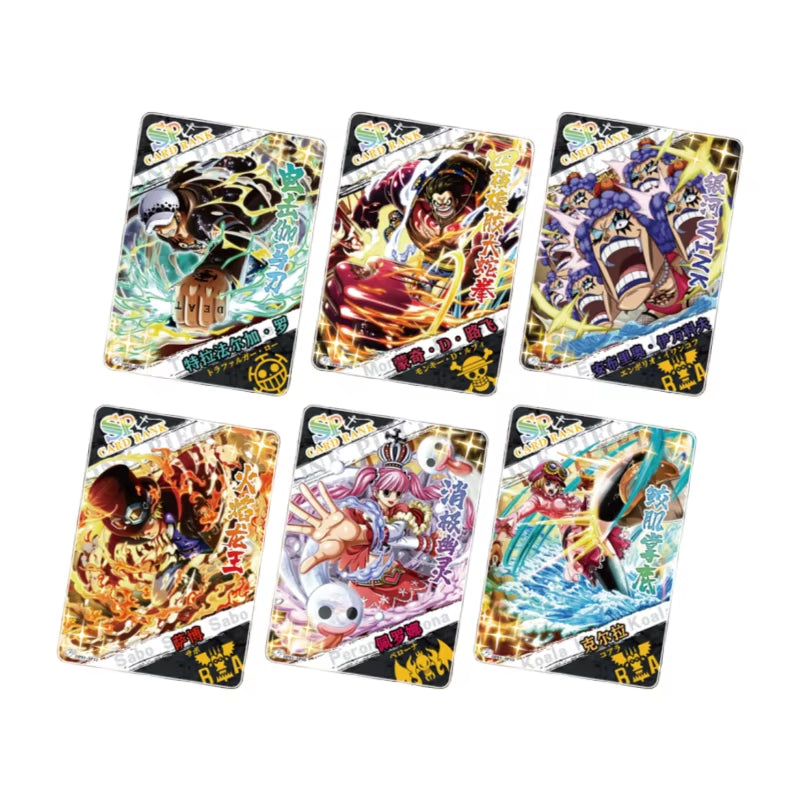 New Anime ONE PIECE Trading Card Game Luffy Zoro Collections Card Hobby Collectibles Cards for Child Gifts Toys