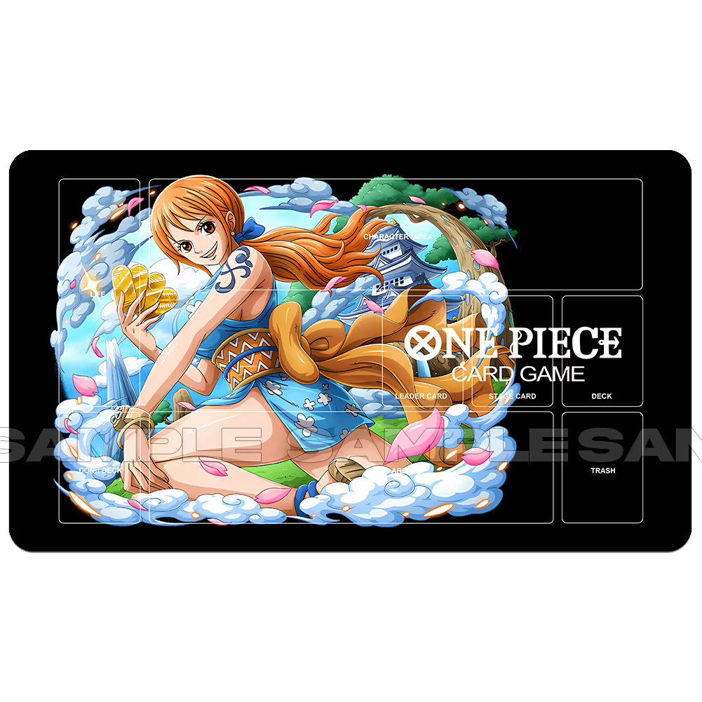 OPCG One Piece Playmat Girls Trading Card Game Mat Dedicated Card Play against Table Mat OP-5