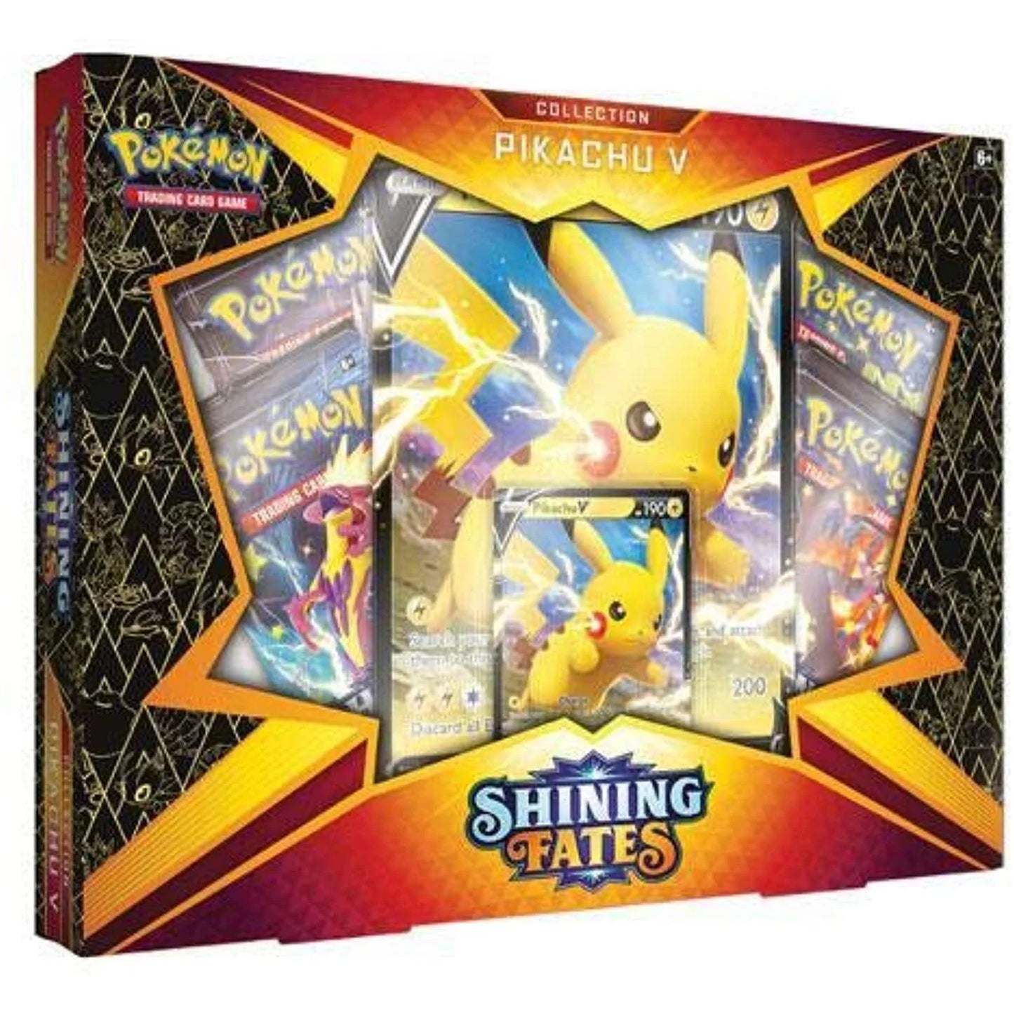 Pokemon TCG Shining Fates Pikachu V Collection Box