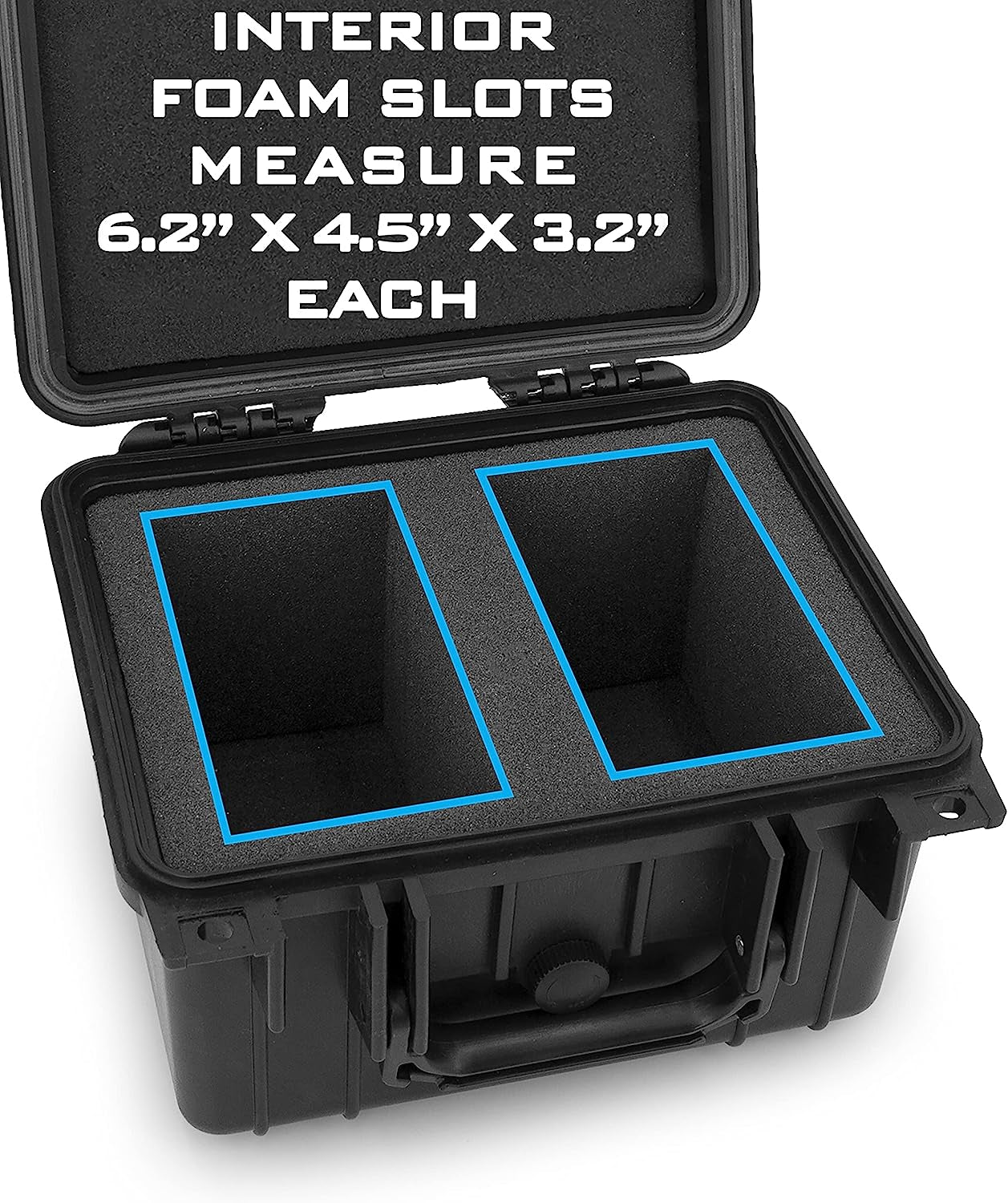 CASEMATIX Graded Card Storage Box Case Fits 40 BGS PSA Slab Sleeves Graded Sport
