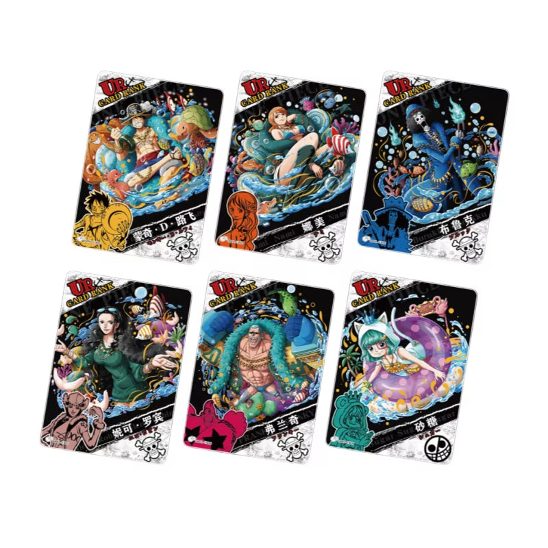 New Anime ONE PIECE Trading Card Game Luffy Zoro Collections Card Hobby Collectibles Cards for Child Gifts Toys