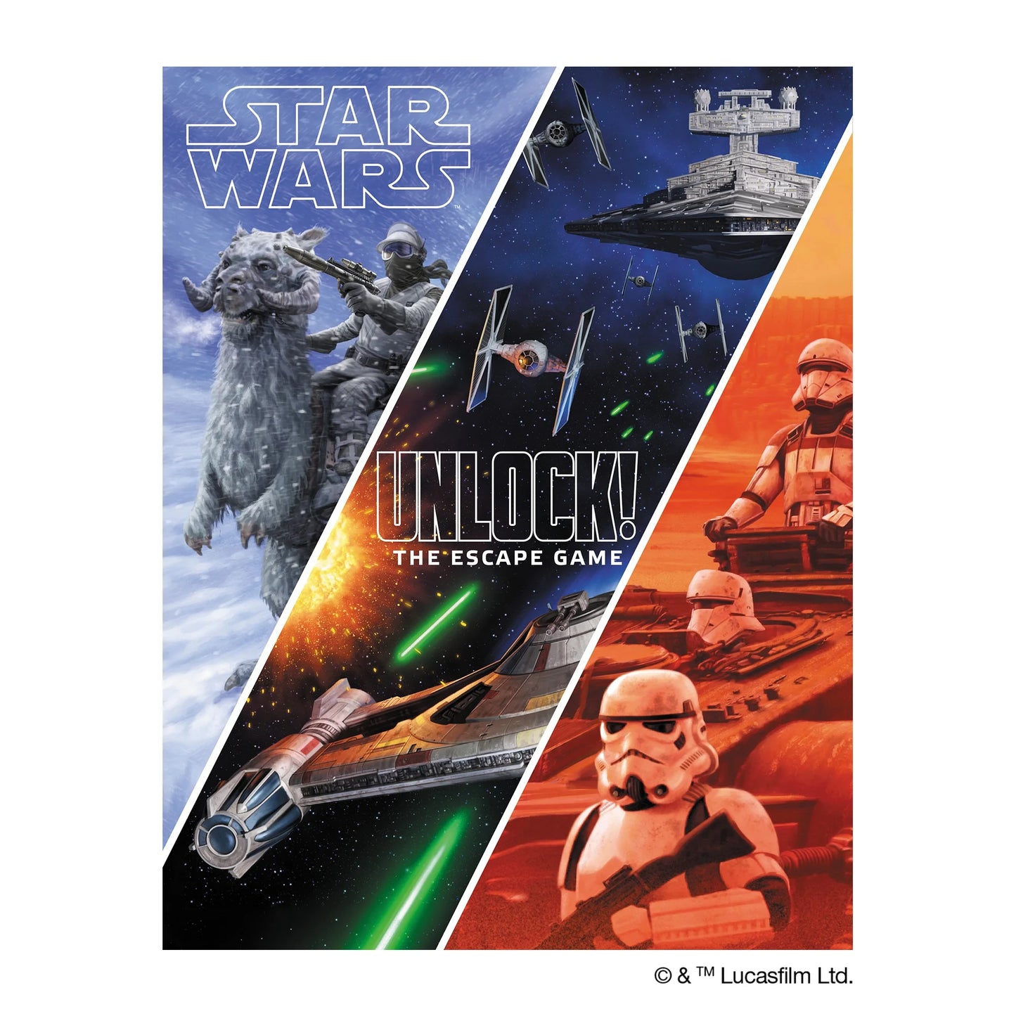 Star Wars Unlock! Cooperative Card Game, by