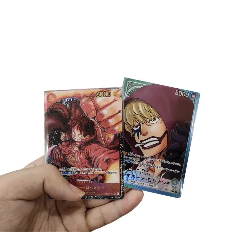 Original One Piece Cards Japanese OP06 Zoro&Sanji Trading Booster Box OP05 Luffy Rare Cards OP01-04 Card Collector Gift