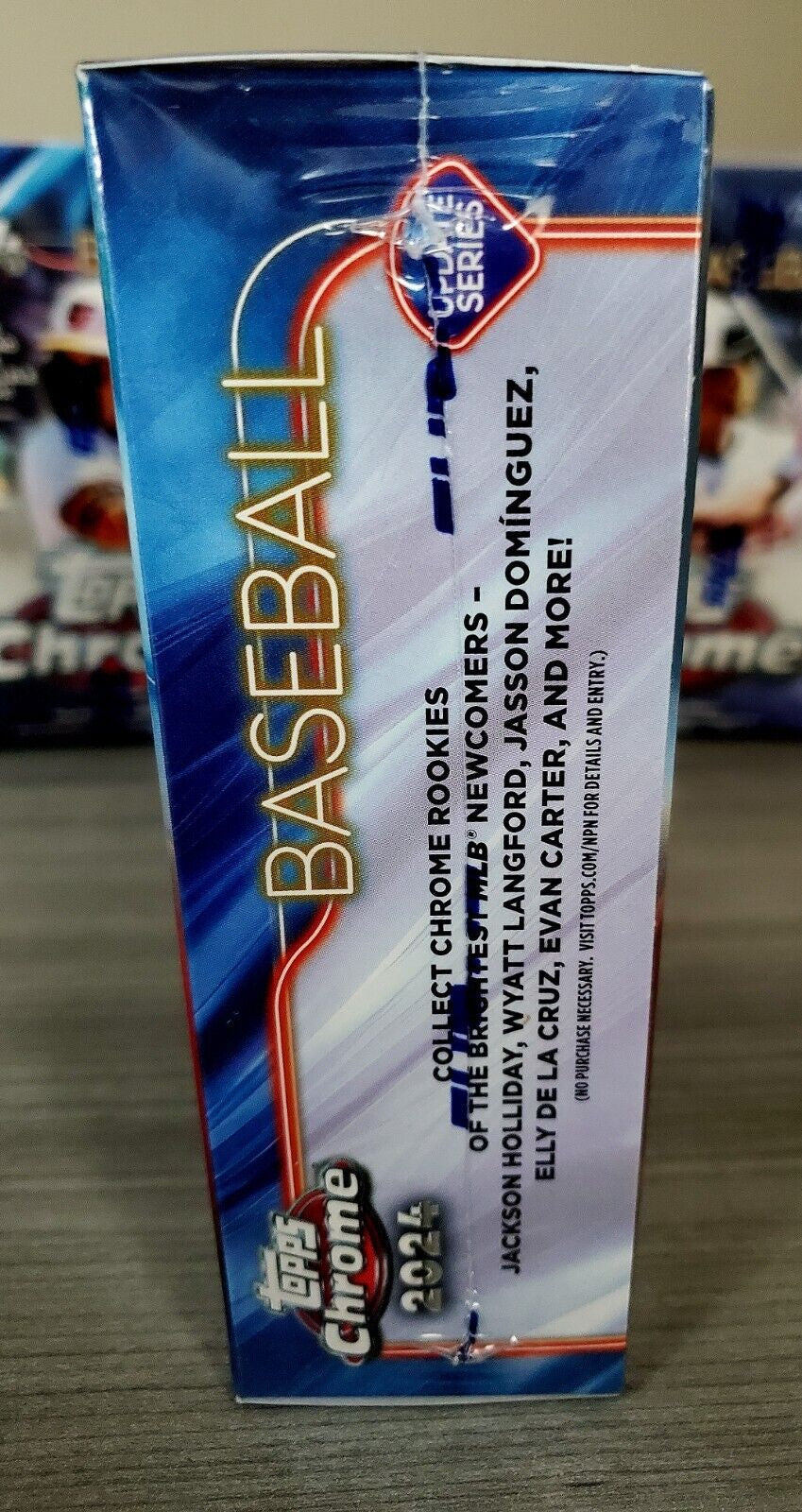 2024 TOPPS Chrome MLB Baseball Cards Update Series Mega Box in HAND SHIPS TODAY