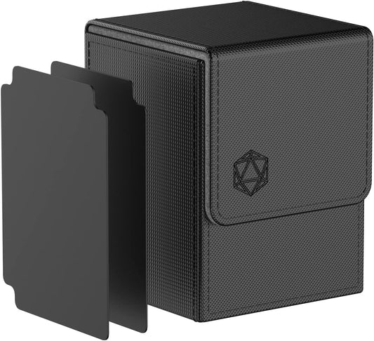 Deck Box for MTG Commander Cards Trading Card Case with 2 Dividers Per