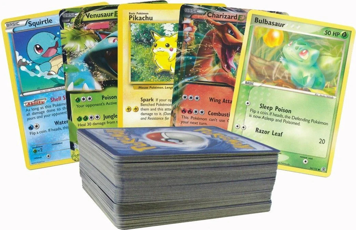 100 Random Pokemon Card Lot with 1 EX!