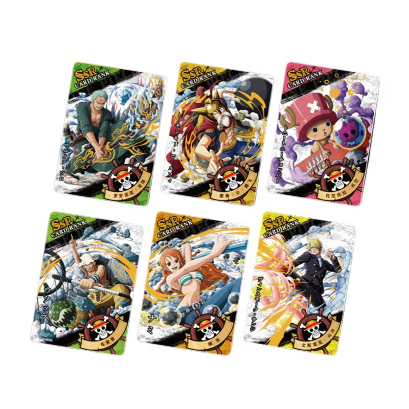 New Anime ONE PIECE Trading Card Game Luffy Zoro Collections Card Hobby Collectibles Cards for Child Gifts Toys