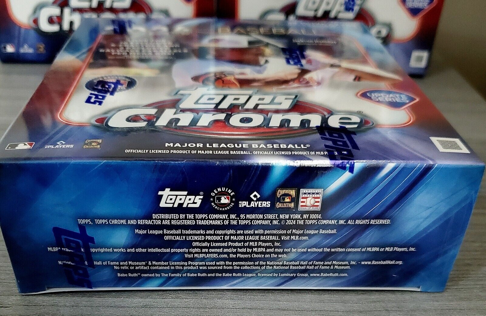 2024 TOPPS Chrome MLB Baseball Cards Update Series Mega Box in HAND SHIPS TODAY