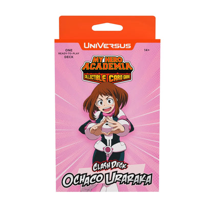 My Hero Academia Collectible Card Game Set 6: Jet Burn Clash Deck Ochaco Uraraka, 51 Cards & Paper Playmat
