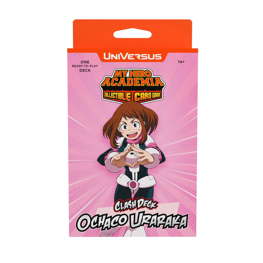 My Hero Academia Collectible Card Game Set 6: Jet Burn Clash Deck Ochaco Uraraka, 51 Cards & Paper Playmat