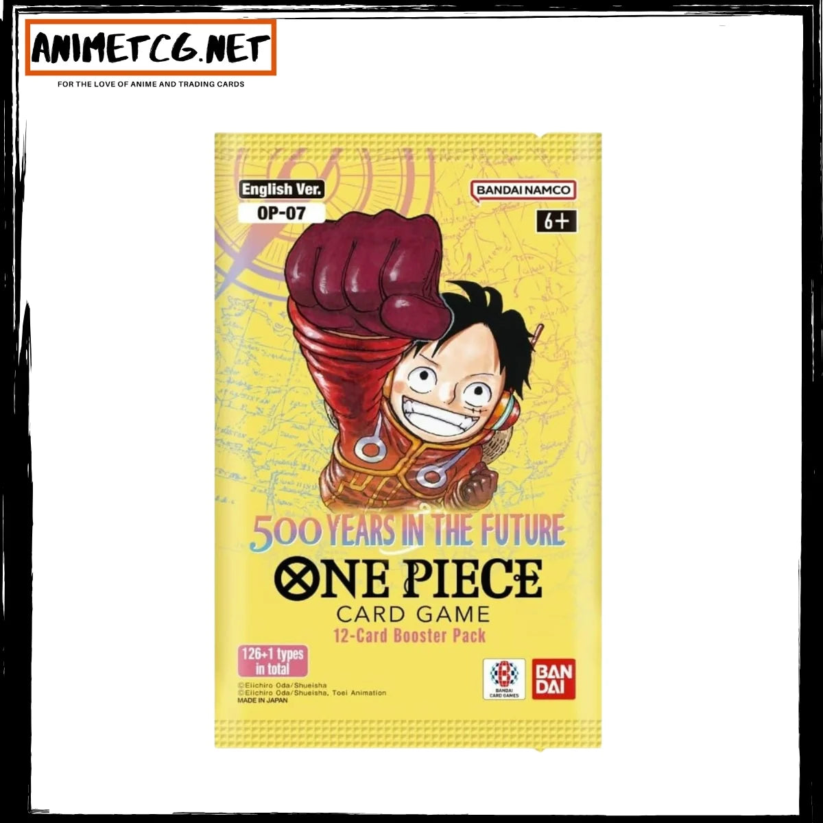 One Piece Trading Cards - 500 Years in the Future OP-07 Booster Pack [12 Cards]
