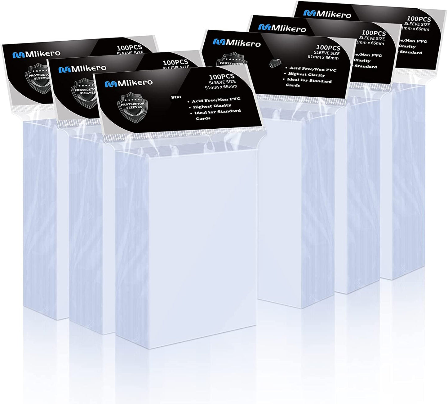 Trading Card Sleeves Plastic Clear Case Holder 600 Baseball Cards Topload!! NEW