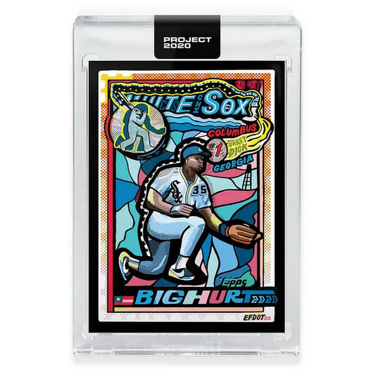 TPS-20TP20-0385-C  PROJECT 2020 Card 385 - 1990 Frank Thomas by Efdot
