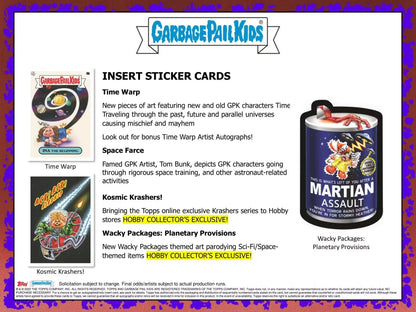 2023  Garbage Pail Kids: Intergoolactic Mayhem Collectors Edition Box