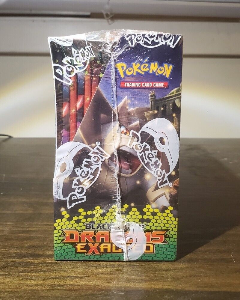 2012 Pokemon Black and White Dragons Exalted Booster Box - Factory Sealed