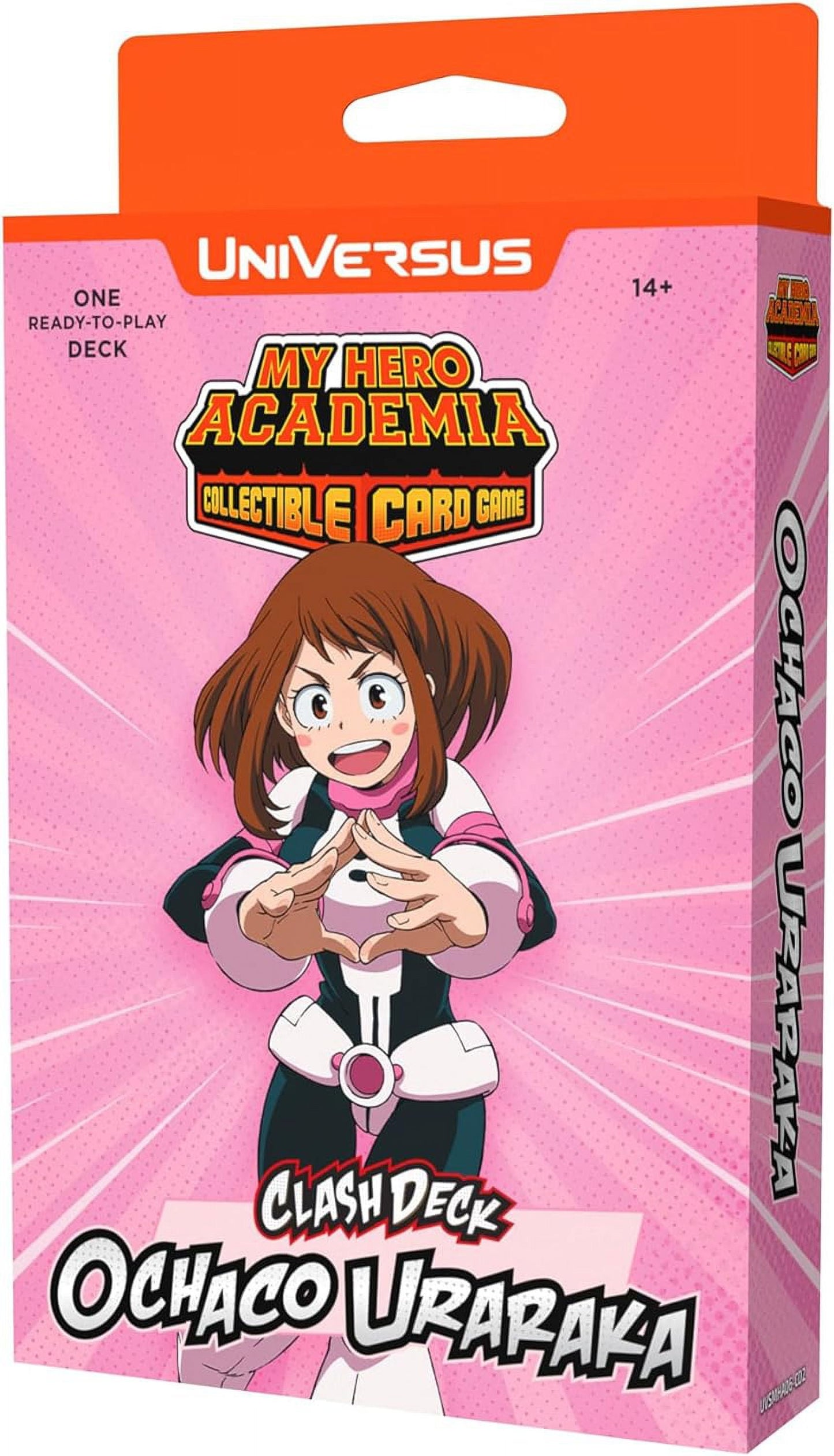 My Hero Academia Collectible Card Game Set 6: Jet Burn Clash Deck Ochaco Uraraka, 51 Cards & Paper Playmat