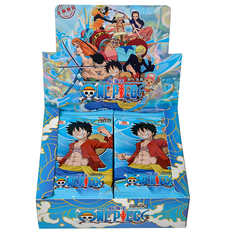 Genuine Anime ONE PIECE Card Luffy Quality Cards Zoro Nami Chopper Franky Collections Card Game Collectibles Battle Card Toy