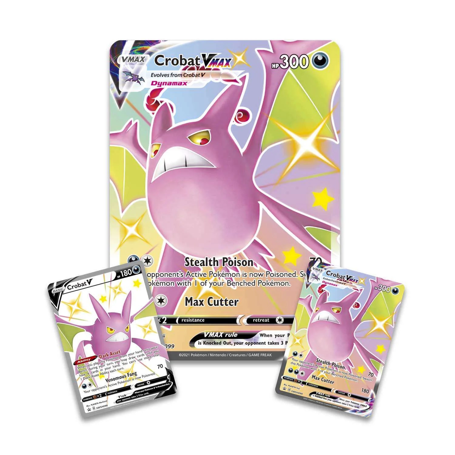 Shining Fates Shiny Crobat VMAX Premium Collection Trading Card Game
