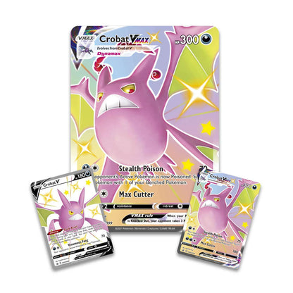 Shining Fates Shiny Crobat VMAX Premium Collection Trading Card Game