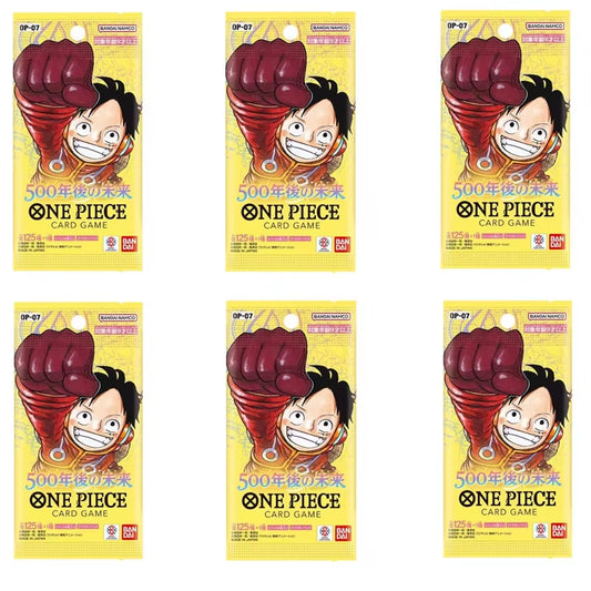 Original Japanese Booster Box One Piece Op-07 the Future in Five Hundred Years Collection Rare Closed Gift Box Cards OPCG