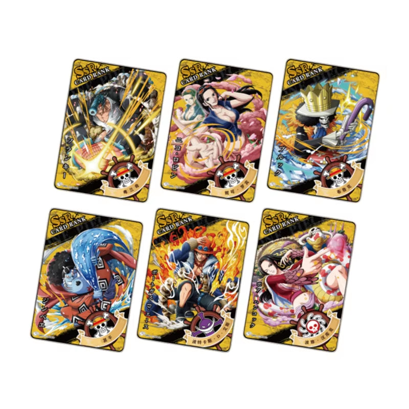 New Anime ONE PIECE Trading Card Game Luffy Zoro Collections Card Hobby Collectibles Cards for Child Gifts Toys