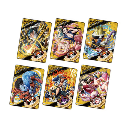 New Anime ONE PIECE Trading Card Game Luffy Zoro Collections Card Hobby Collectibles Cards for Child Gifts Toys