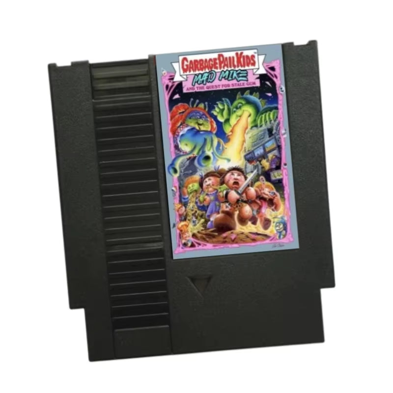 Garbage Pail Kids 8Bit Retro Game Cartridge for NES Console 72Pins Video Game Card