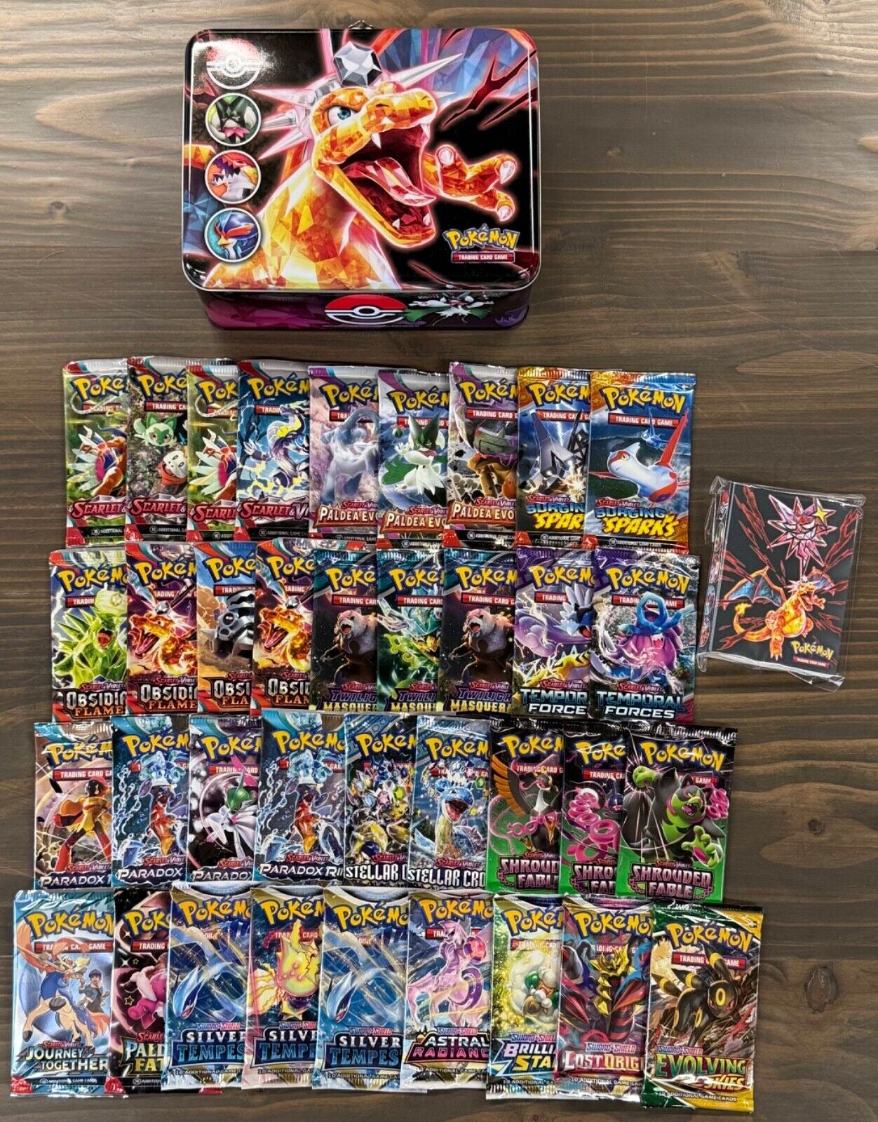 Pokemon X36 Factory Sealed Booster Packs EVOLVING SKIES, JOURNEY TOGETHER + MORE