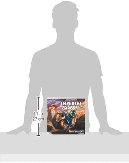 Star Wars Imperial Assault Board Game Twin Shadows EXPANSION - Epic Sci-Fi Miniatures Strategy Game for Kids and Adults, Ages 14+, 1-5 Players, 1-2 Hour Playtime, Made by