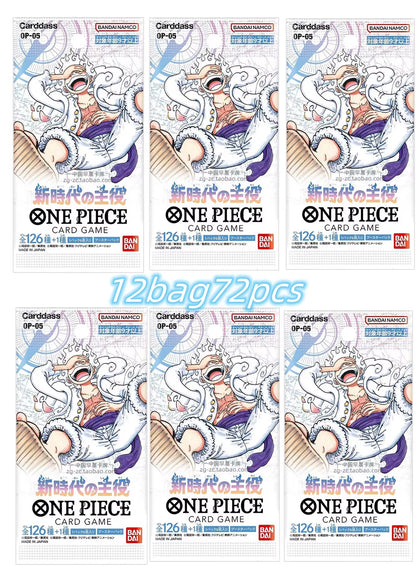 Original  One Piece OP05 the Protagonist of the New Era Cards Booster Box Anime Japanese Trading Game Card Collector Gift