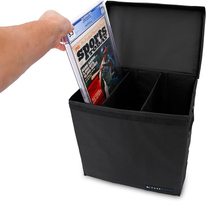 CASEMATIX Graded Magazine Storage Case Fits 25 CGC Graded Magazines, Lightweight