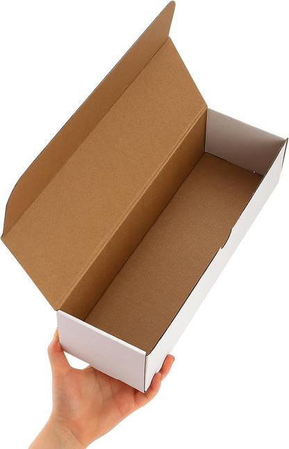 Card Box 6 Pack-4800 Count,Trading Card Storage Box with 20 Dividers&8 Labels,Ca