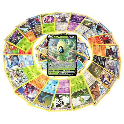 25 Unique Pokemon Cards Featuring 100 HP or Higher (Assorted Lot with No Duplicates) Including Guaranteed Ultra Rare Cards