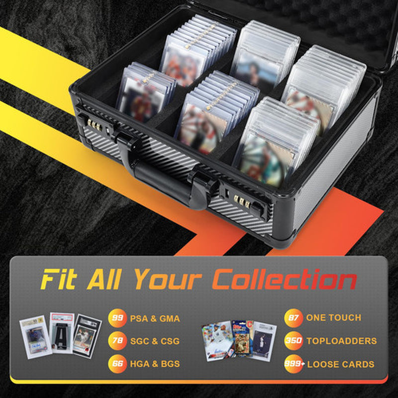 Graded Card Storage Box Trading Toploader Cases for Sports Cards PSA Slab