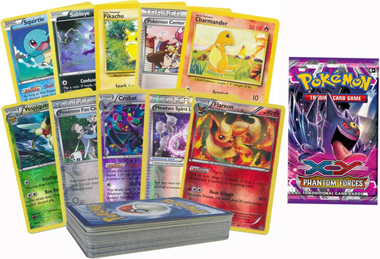 50 Random  Cards with Foils! NO Duplication! Featuring 1 Random Booster Pack!