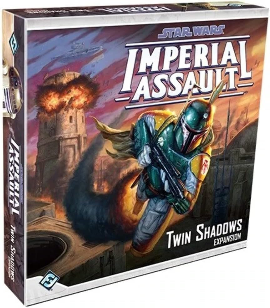 Star Wars Imperial Assault Board Game Twin Shadows EXPANSION - Epic Sci-Fi Miniatures Strategy Game for Kids and Adults, Ages 14+, 1-5 Players, 1-2 Hour Playtime, Made by