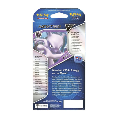 GO Trading Card Game - V Battle Deck - MEWTWO V (60-Card Deck)