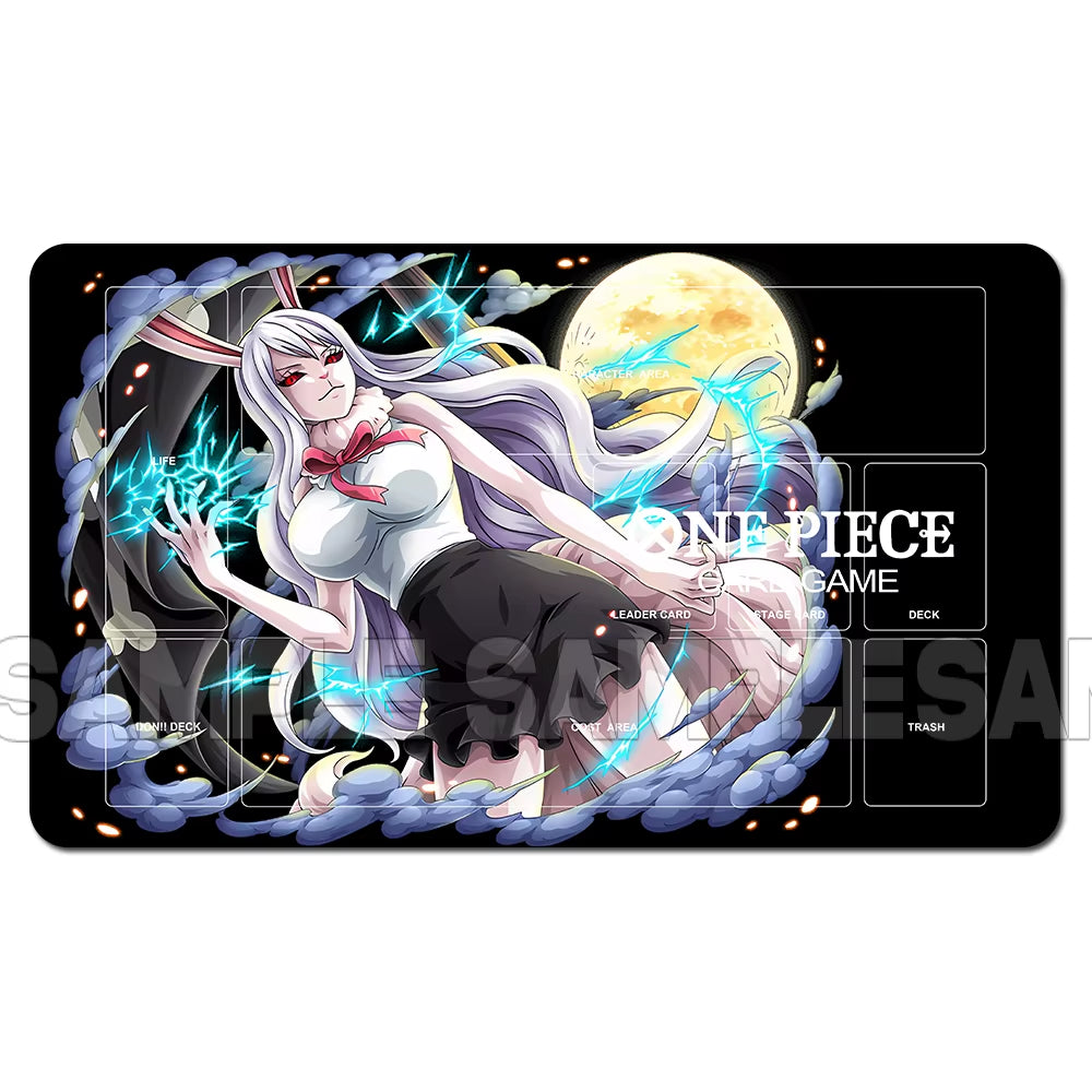 OPCG One Piece Playmat Girls Trading Card Game Mat Dedicated Card Play against Table Mat OP-5
