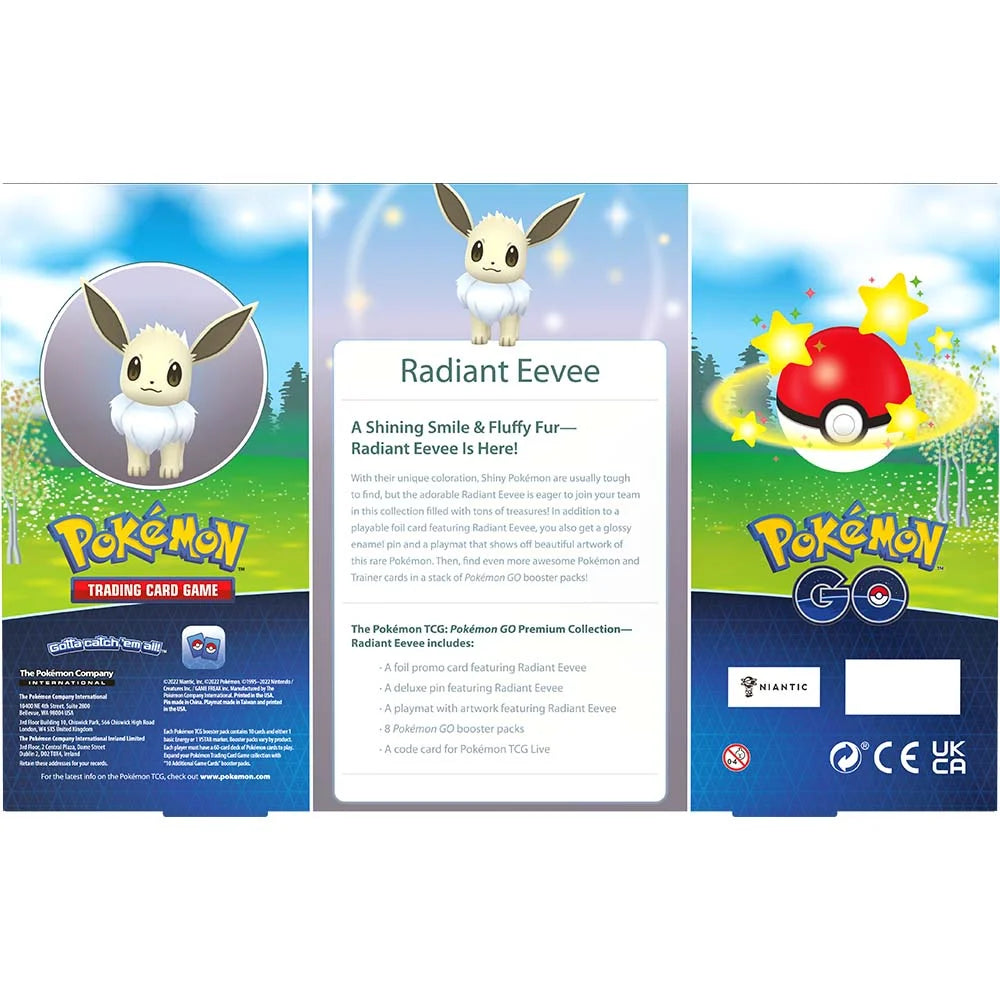 Pokémon Trading Card Game: Go Wave 1 Radiant Eevee Premium Collection