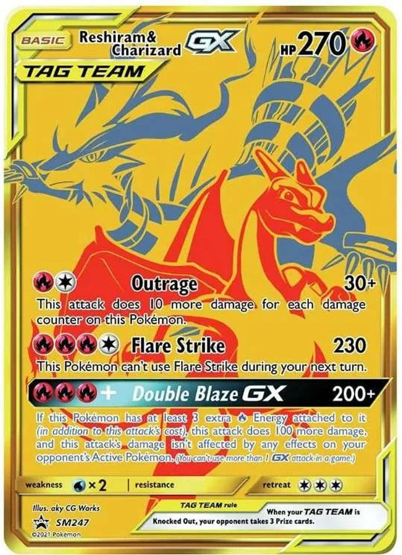 Trading Card Games: Reshiram & Charizard-Gx Premium Collection