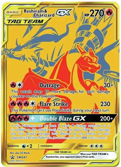 Trading Card Games: Reshiram & Charizard-Gx Premium Collection