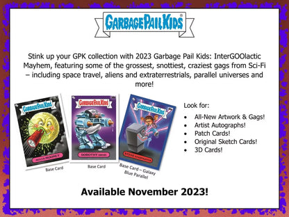 2023  Garbage Pail Kids: Intergoolactic Mayhem Collectors Edition Box