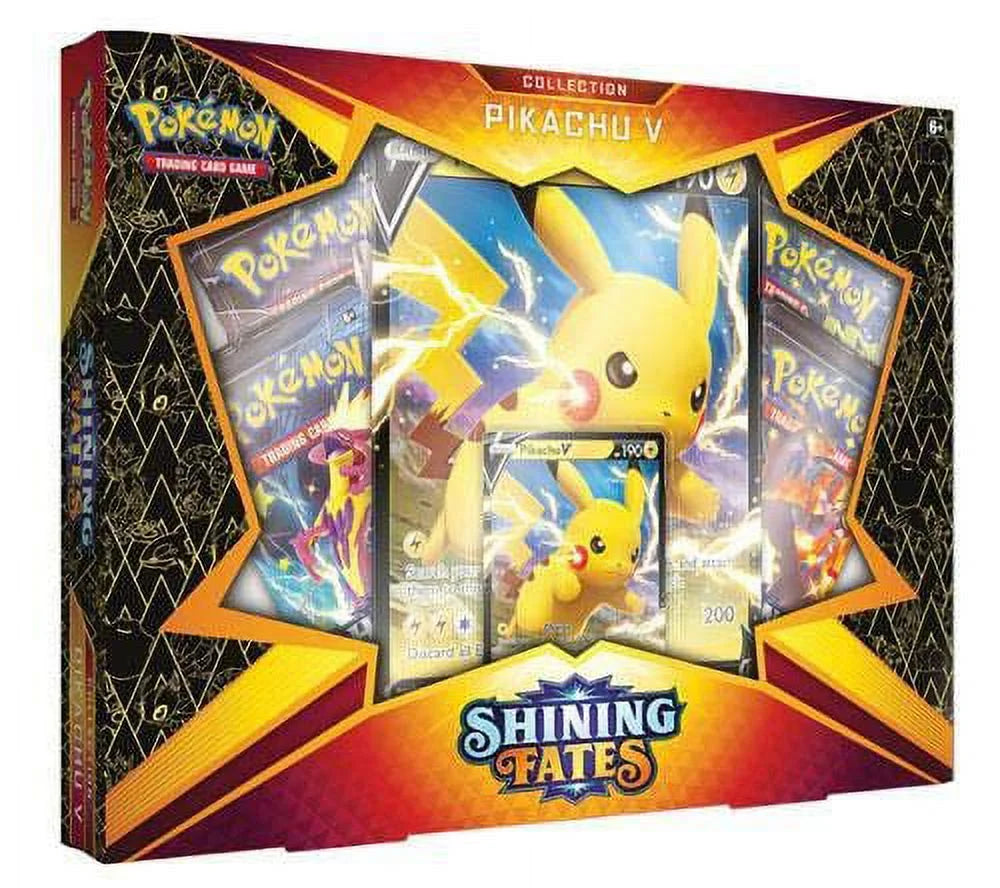Pokemon TCG Shining Fates Pikachu V Collection Box