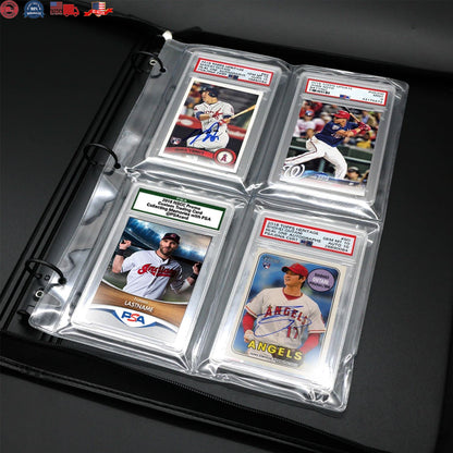 Graded Card Slab Binder Pages 40 PSA, BGS, CGC Slabs Storage Cards Not Included