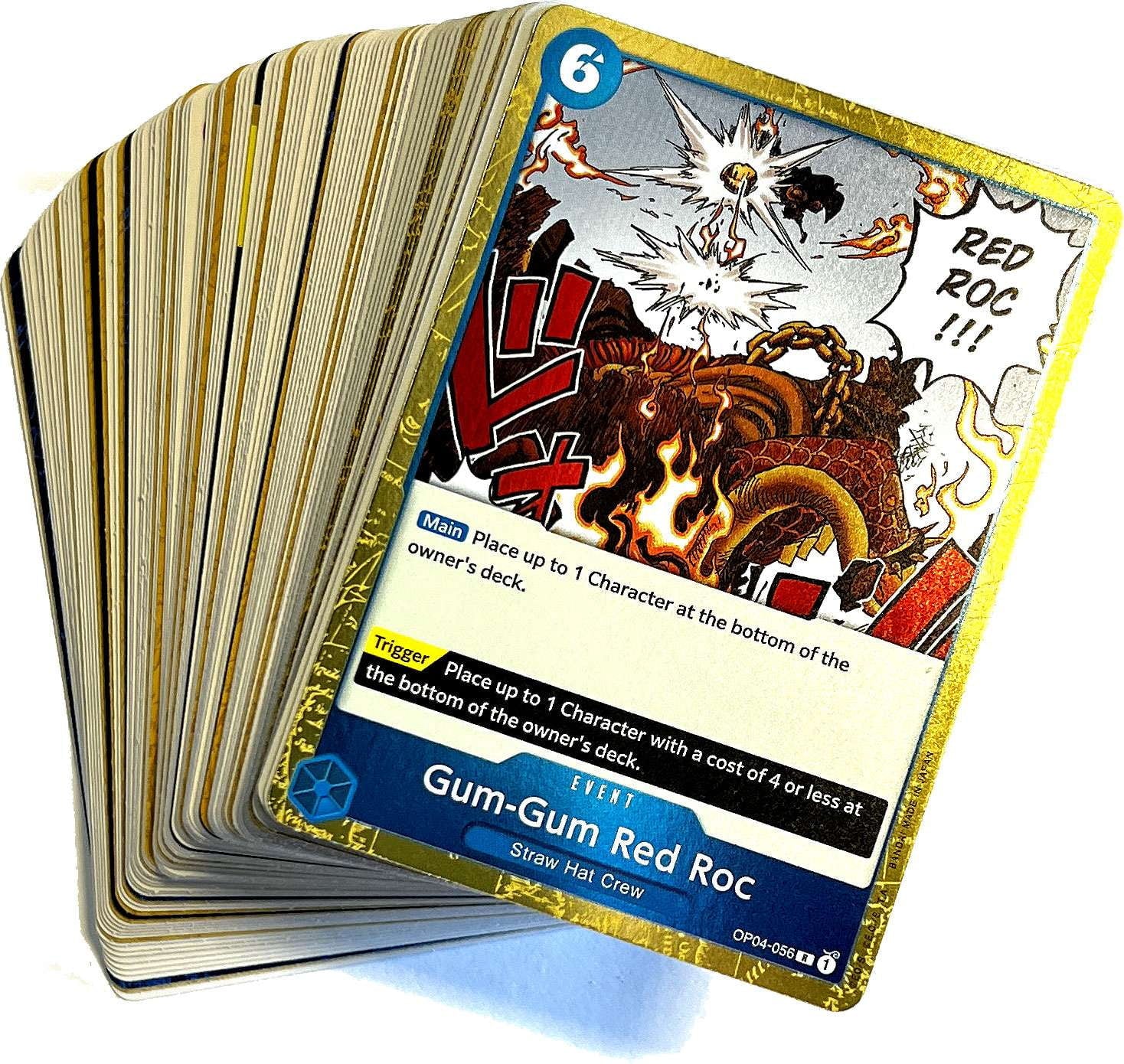 One Piece Kingdoms of Intrigue 15 Rares & 85 Commons / Uncommons Lot of 100 Single Cards