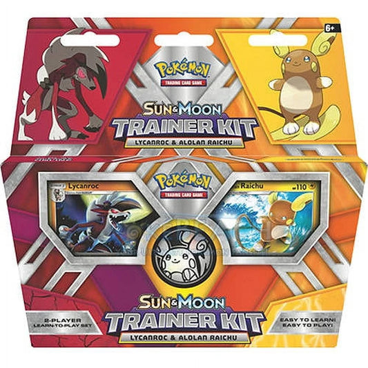 Trading Cards: Sun Moon Lycanroc & Alolan Raichu Trainer